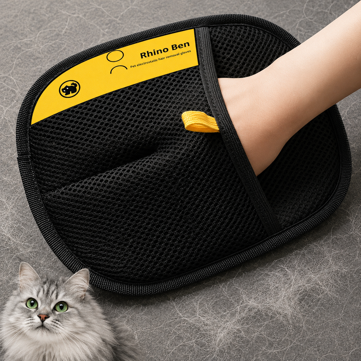 FurSwipe™ | Verwijdert honden- & kattenharen in seconden