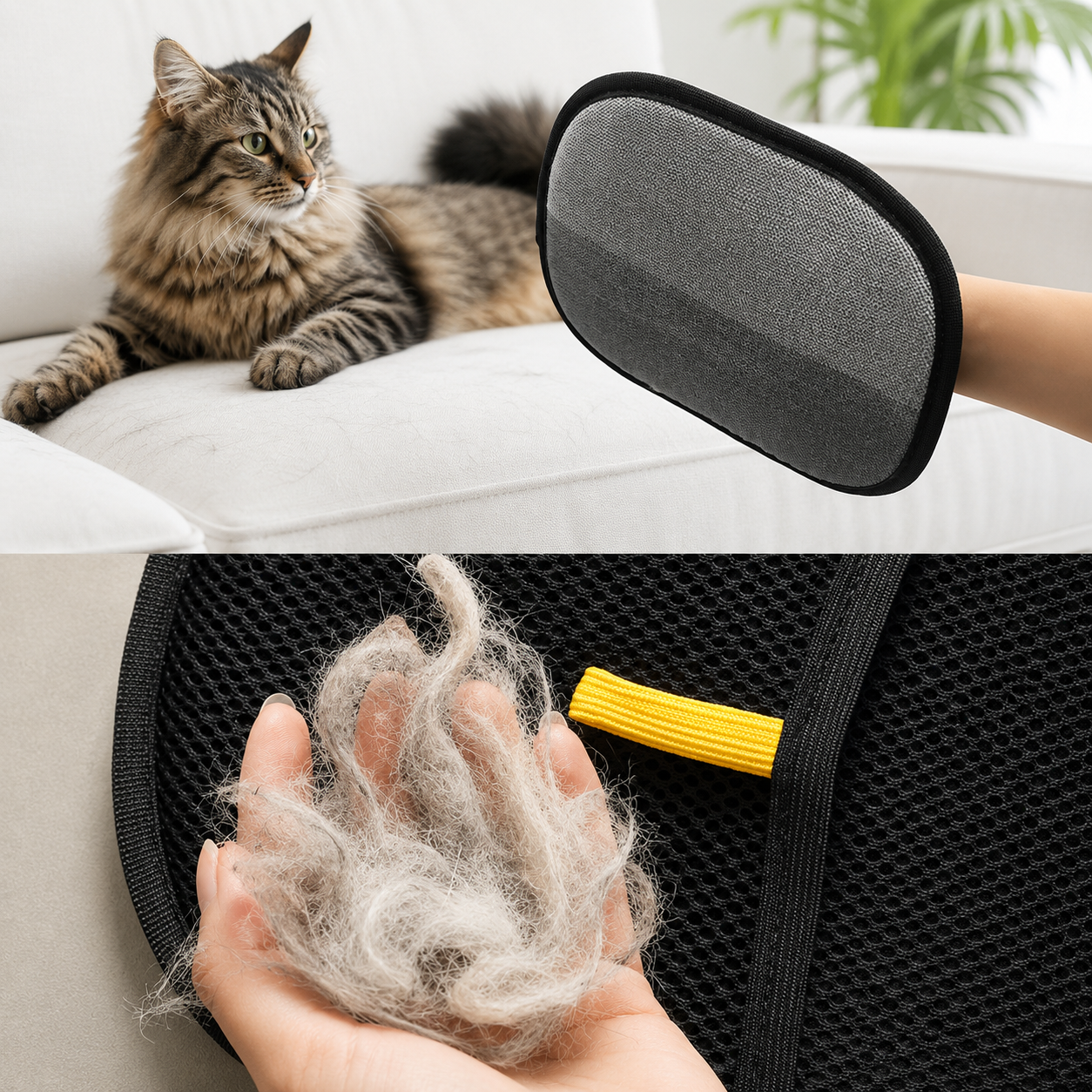 FurSwipe™ | Verwijdert honden- & kattenharen in seconden