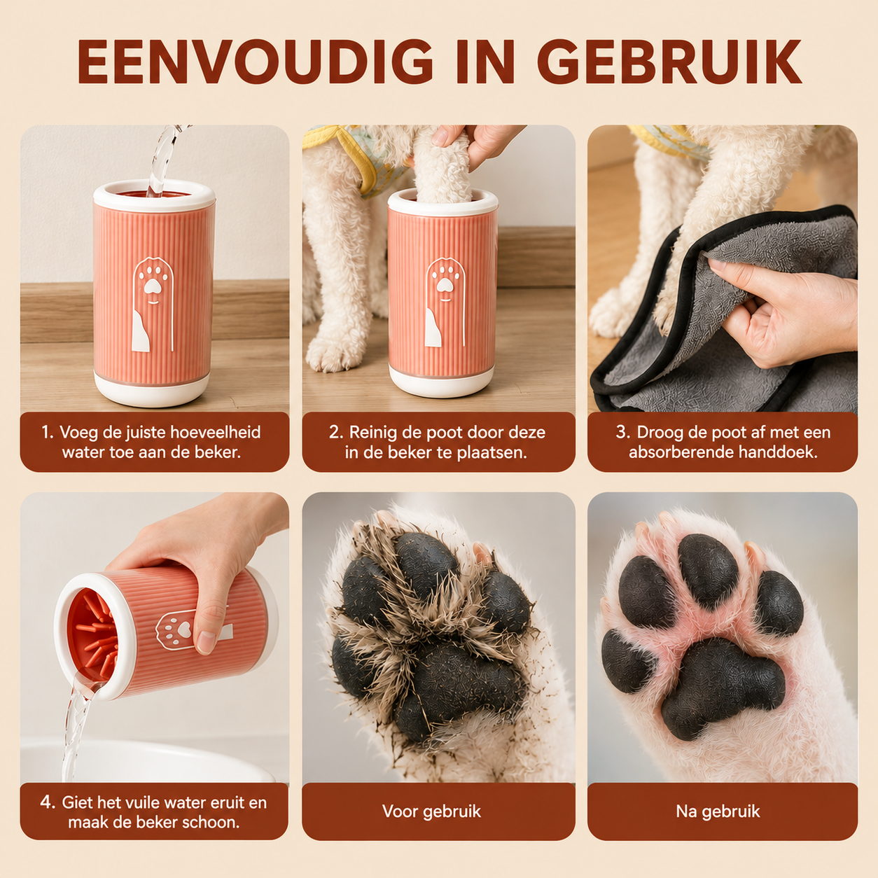 PawClean™ | Geen modderige pootafdrukken meer